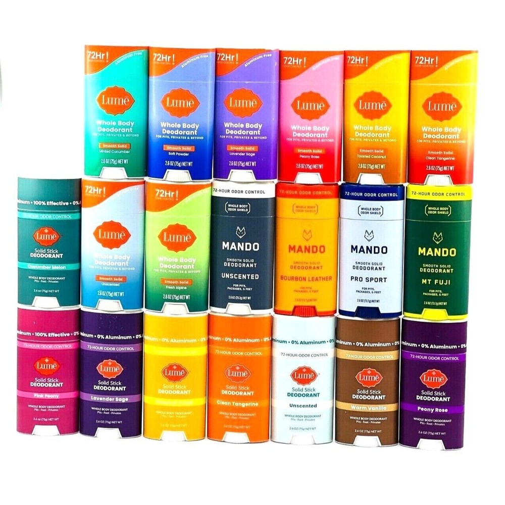 Natural Solid Stick Deodorant CHOOSE YOUR SCENT Original To New